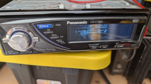 Panasonic c700u radio cd - panasonic, cq