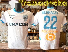 Maglia Marsiglia 2024-25 Puma Cma Cgm nr. 22 Bennacer shirt maillot Marseille