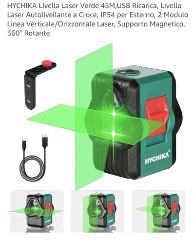 Hychika livella laser verde - hychika,