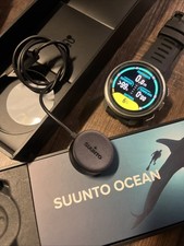 OCEAN SUUNTO - STEEL BLACK - USATO MAI IMMERSO , VESTITO