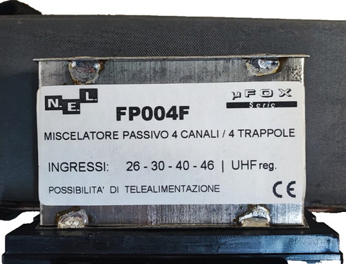 Miscelatore antenna con filtro