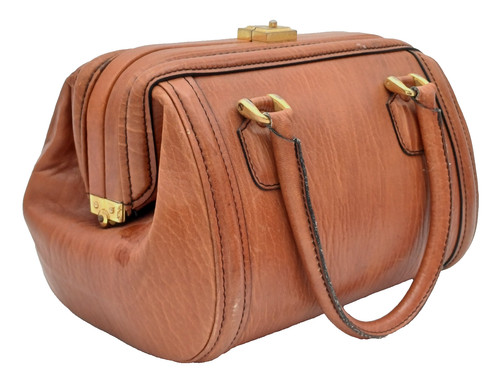 Lamprom borsa bauletto cuoio - bauletto,
