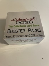 Cyberpunk 2020 CCG Booster Pack Box Giochi Sociali CCG Nuovo/Sigillato!