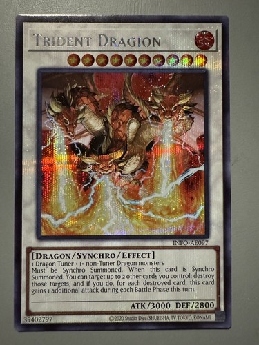 Yugioh drago tridente - drago,