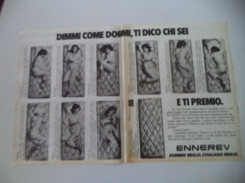 Advertising pubblicità 1980 - advertising,