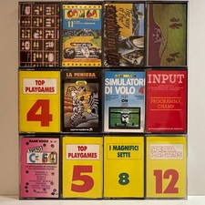 Lotto 12 Cassette Commodore 64