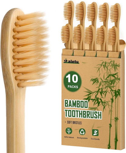 Spazzolino bamboo pezzi - spazzolino,