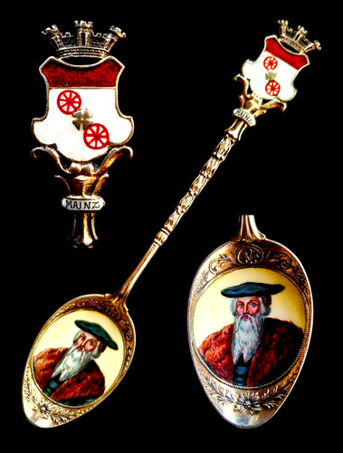 1900 cucchiaio souvenir - 1900's,