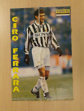 Poster Gigante Ciro Ferrara Juventus - Alberto Tomba 39 x 62 ▓