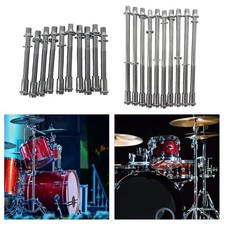 10x aste di tensione vite a vite per tamburo per strumenti musicali rullante