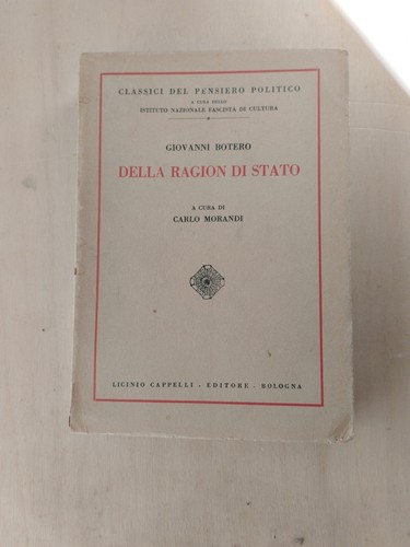 Della ragion stato - di,