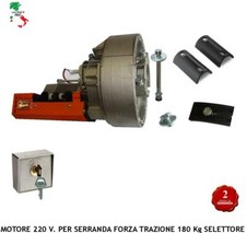 AUTOMAZIONE SERRANDA 180 KG 12