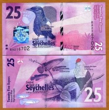 NUOVO: Seychelles, 25 rupie