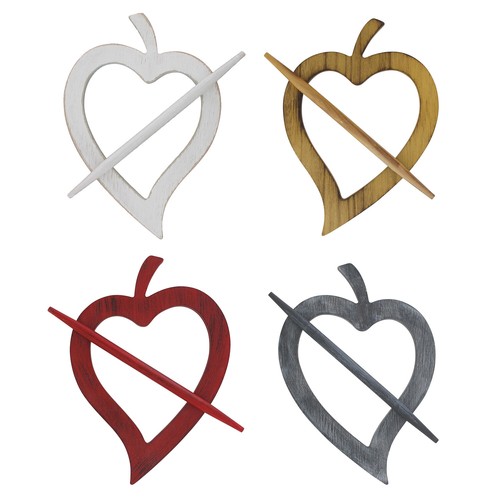 Tieback per tenda cuore in - a,
