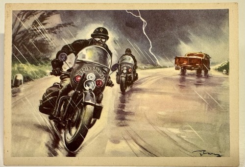 Vintage originale cartolina - originale,