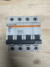 Interruttore Magnetotermico Merlin Gerin C60N C32 4 Poli 400V Multi9