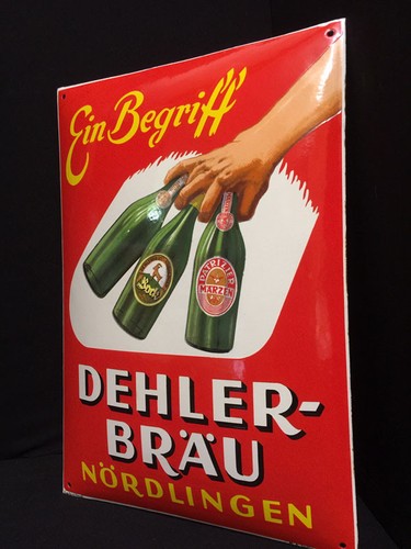 Insegna smaltata dehler - smaltata,