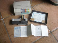 VINTAGE SUPER 8 SPLICER 3M 702 GIUNTATRICE PELLICOLA con scatola e istruzioni