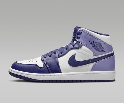 Air jordan mid - 1, blueberry