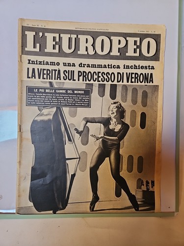 1955 europeo settimanale - l'europeo,