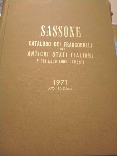 Sassone catalogo francobolli - sassone,