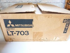 Giradischi Mitsubishi LT-703 Giradischi Boxato Non Funzionante Per Ricambi Riparazione