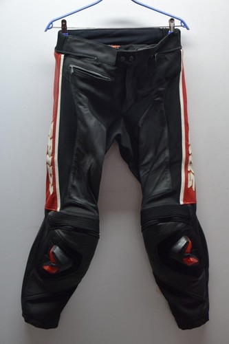 Pantaloni pelle moto - in,