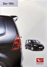 Daihatsu YRV Brochure Depliant