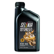 1 LITRO OLIO MOTORE SELENIA BENZINA DIESEL 5W40 SINTETICO API SP ACEA A3 B4
