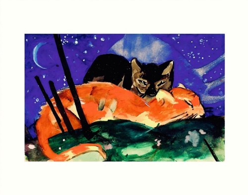 Franz marc stampa - franz,