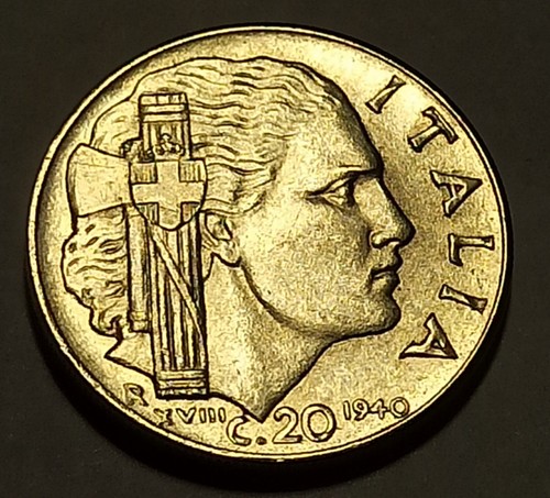 Centesimi 1940 lire italia - 20,