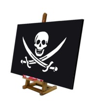 Quadro pop art Jolly roger