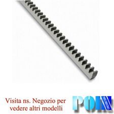 CREMAGLIERA A SALDARE IN FERRO ACCIAIO ZINCATO 22x22x1000 M4 CANCELLI SCORREVOLI