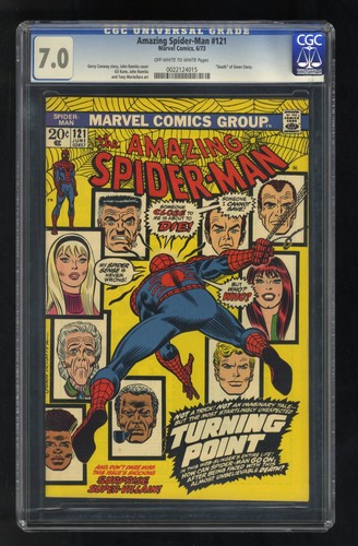 Amazing spider man 121 cgc - spider-man, #121