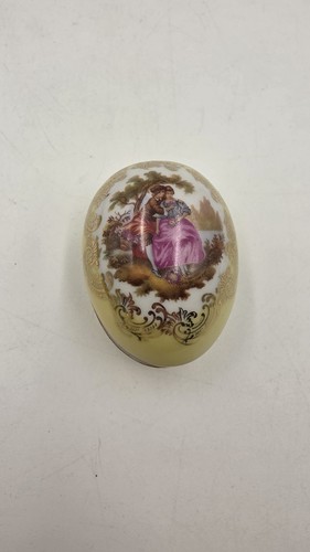 Vintage limoges oval egg - oval,