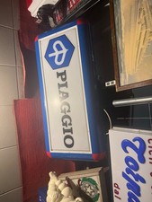 Vespa Piaggio insegna luminosa