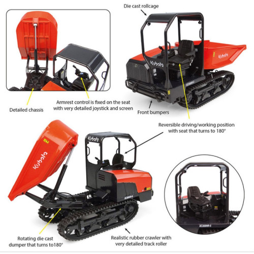 Mini dumper cingolato kubota - mini,