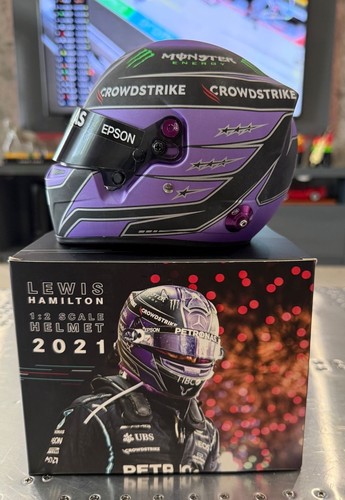 Mini casco lewis hamilton 2021 - mini,