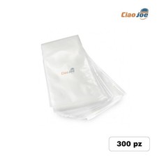 300 Sacchetti Sottovuoto Goffrati 20X30 Per Alimenti Buste  105 Micron Goffrate