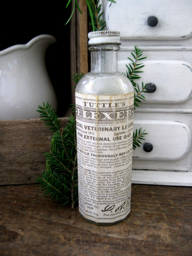 Antica bottiglia vetro