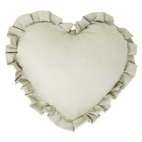 Cuscino cuore con volant - cuscino,