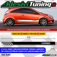 Kit 2 Adesivi Strisce Laterali