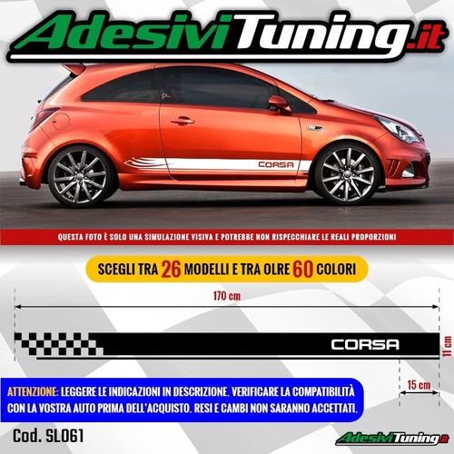 Kit adesivi strisce - adesivi,