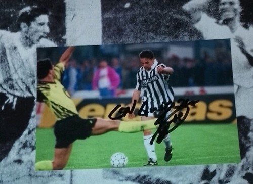 Autografo roberto baggio inter - autografo,