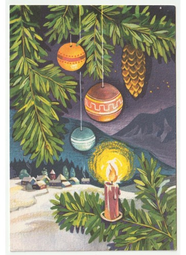 1963 abete decorazioni