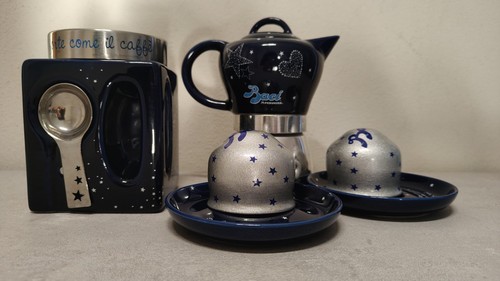 Set caffettiera moka baci - moka,