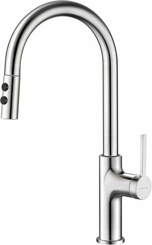 Rubinetto cucina estraibile