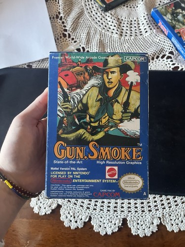 Nintendo nes gun smoke - -,
