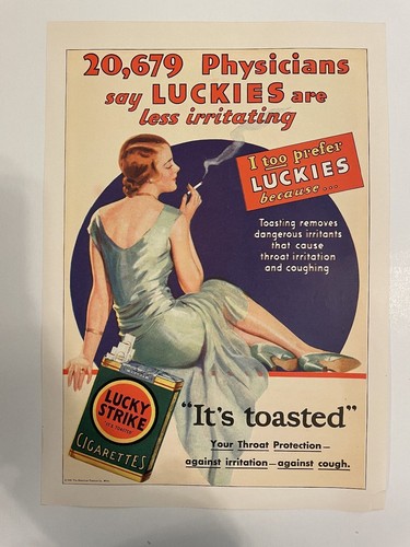 1930 lucky strike - lucky, sigarette