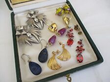 LOTTO ORECCHINI VINTAGE foro  earrings